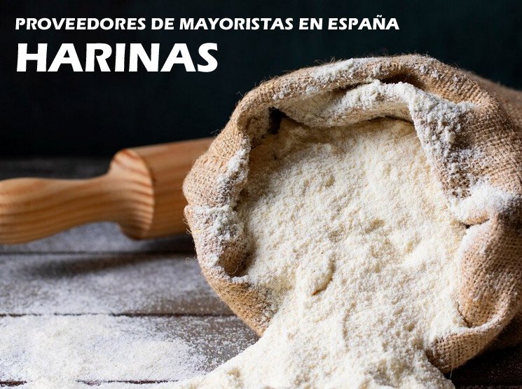 Suministro de harinas y productos derivados para distribuidores al por mayor en toda España España